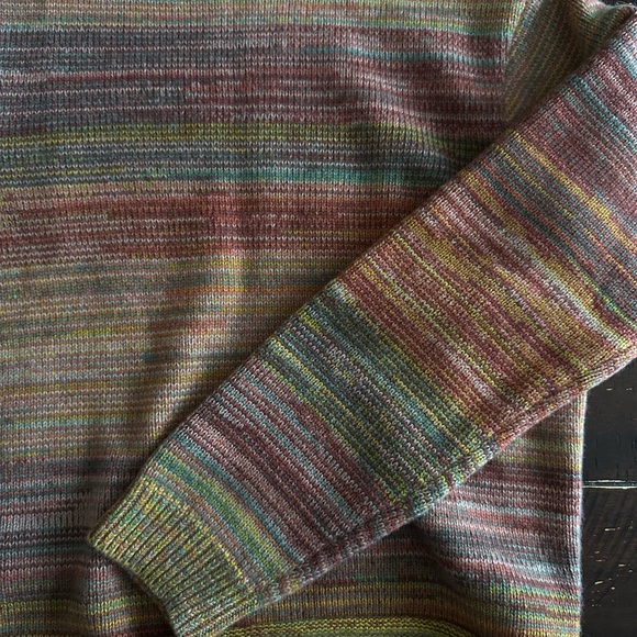 ELDER STATESMAN CREWNECK SWEATER STRIPES - Picture 5 of 6